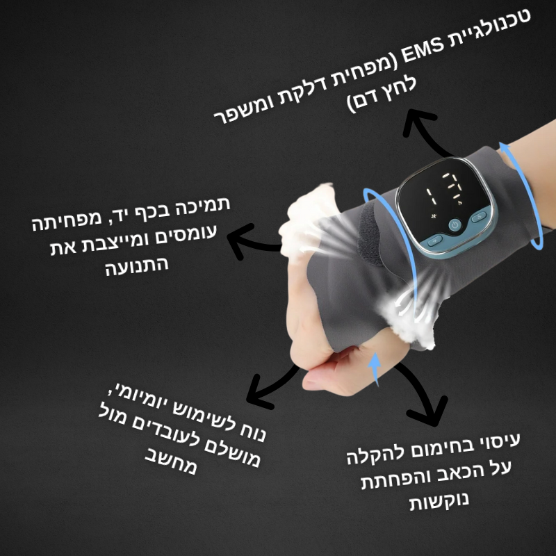 מכשיר עיסוי חכם - ™𝐅𝐥𝐞𝐱𝐢𝐑𝐞𝐥𝐢𝐞𝐟